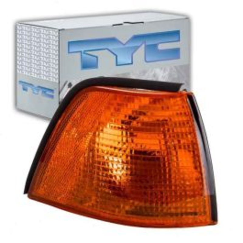 TYC Front Right Turn Signal Parking Light Assembly for 1992-1995 BMW 320i