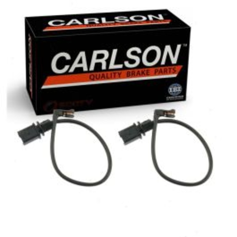 2 pc Carlson Rear Disc Brake Pad Wear Sensors for 2013-2018 Audi S8