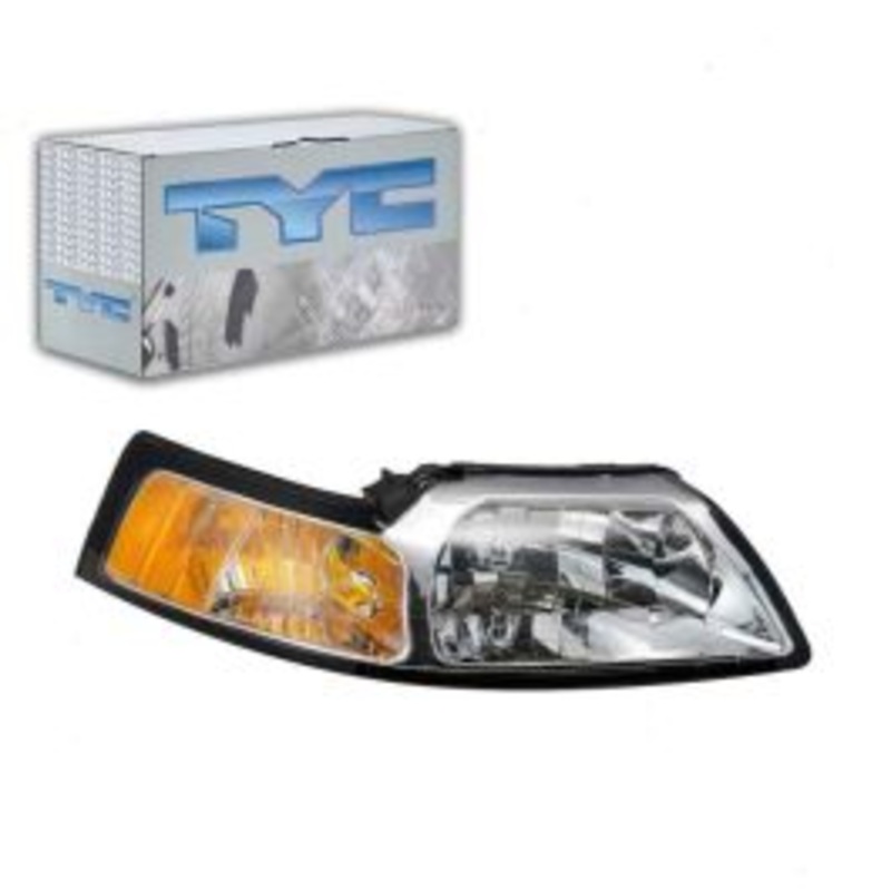 TYC Right Headlight Assembly for 1999-2000 Ford Mustang
