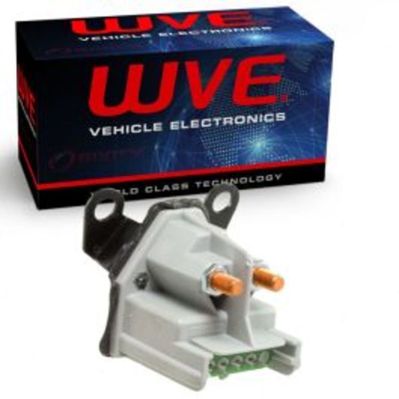Wells WVE Auxiliary Battery Relay for 1985-1991 Chevrolet C10 C20 C30 C3500 G10 G20 G30 K10 K20 K2500 K30 K3500 K5 Blazer