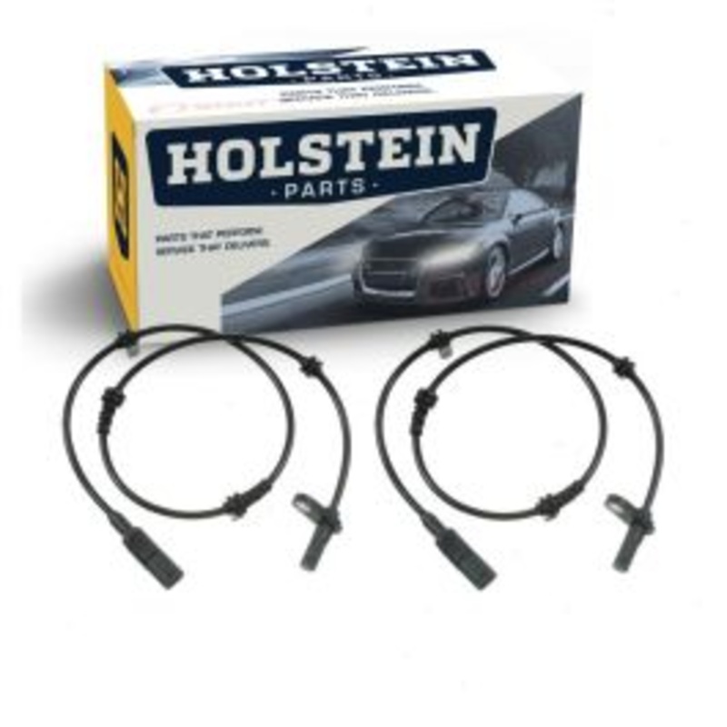 2 pc Holstein Front Right ABS Wheel Speed Sensors for 2004-2005 Mercedes-Benz E320