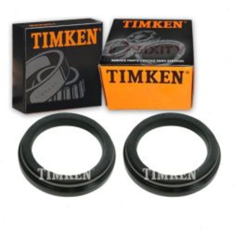 2 pc Timken Rear Wheel Seals for 1999-2012 Ford F-250 Super Duty