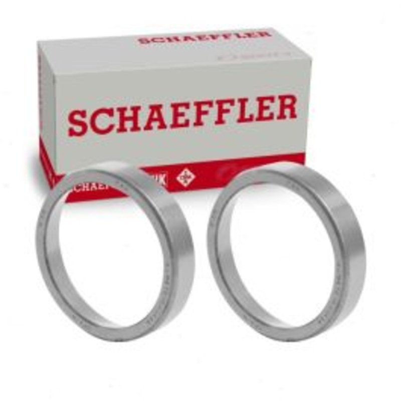 2 pc Schaeffler Front Inner Wheel Bearing Races for 1957-1968 Mercury Commuter