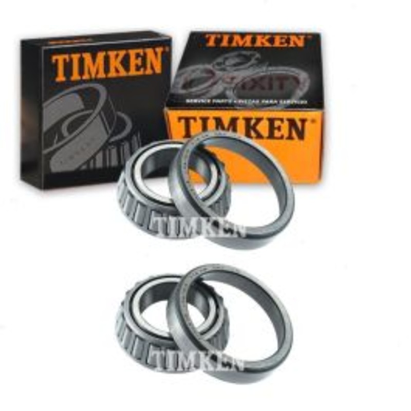 2 pc Timken Front Inner Wheel Bearing and Race Sets for 1967 Jaguar 420