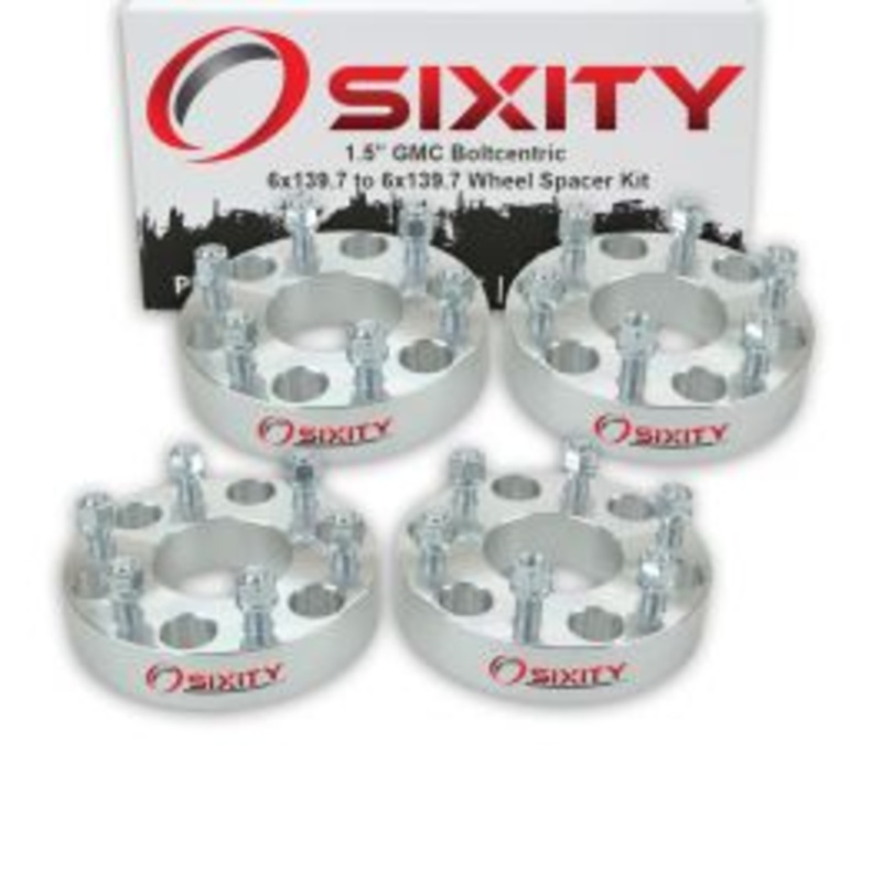 Sixity 4 pc 1.5" Thick Wheel Spacers - GMC Savana 1500 - 6x139.7mm