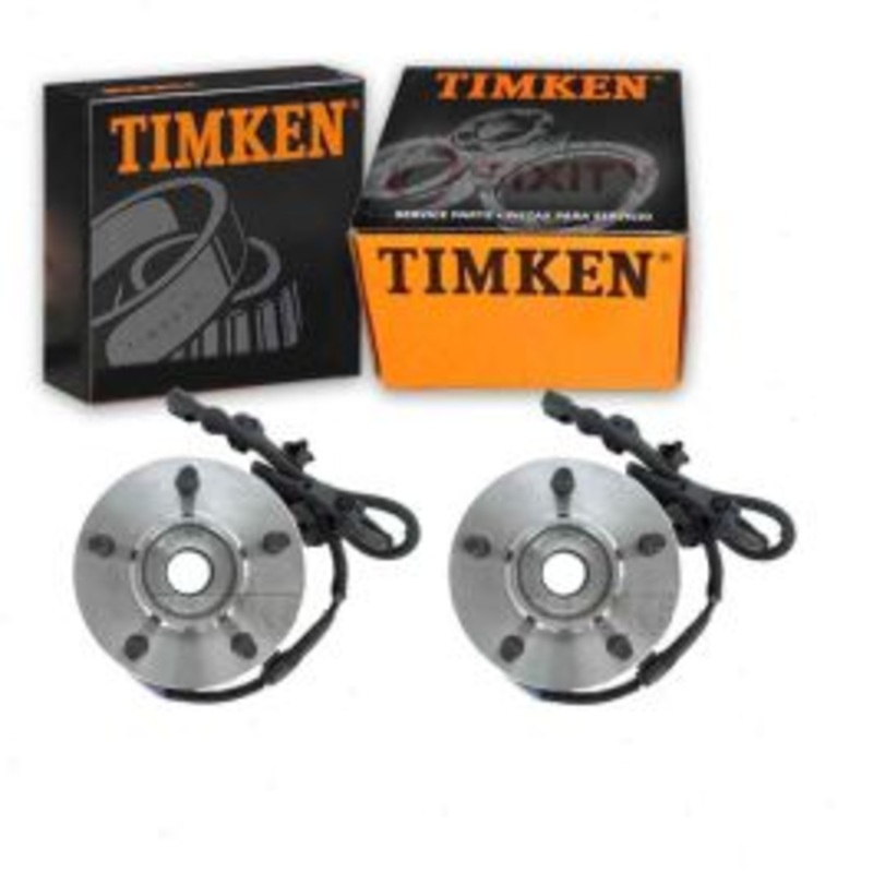 2 pc Timken Front Wheel Bearing Hub Assemblys for 2000-2002 Ford Ranger