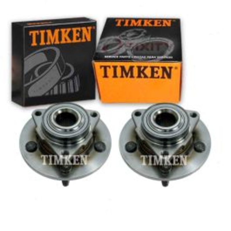 2 pc Timken Front Wheel Bearing Hub Assemblys for 2002-2007 Dodge Ram 1500 3.7L 4.7L 5.7L 5.9L V6 V8