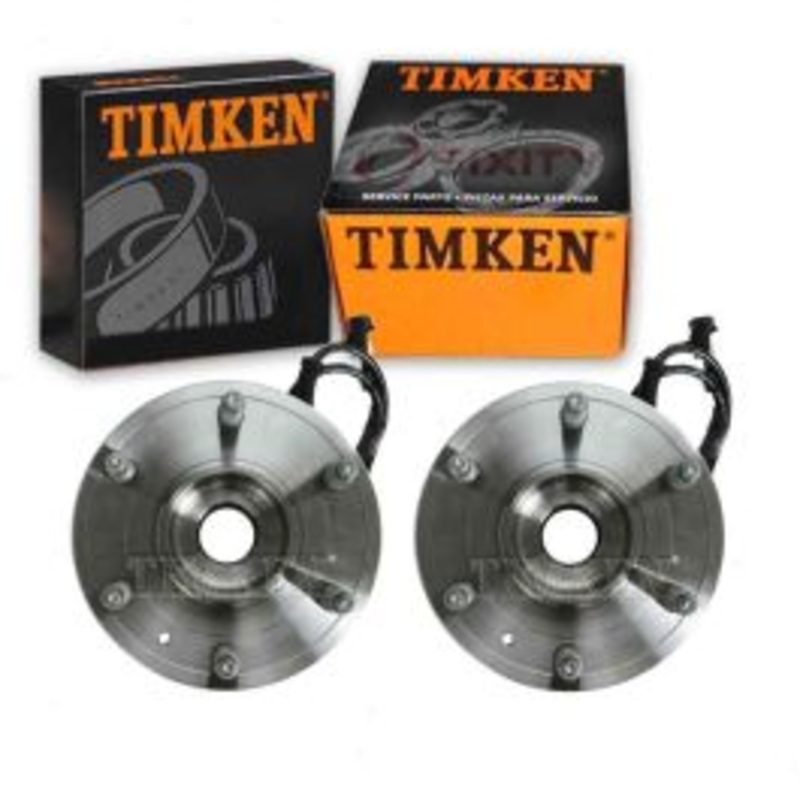 2 pc Timken Front Wheel Bearing Hub Assemblys for 2000-2007 Chevrolet Suburban 1500