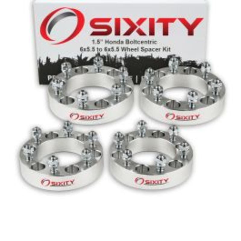 Sixity 4 pc 1.5" Thick Wheel Spacers - Honda Passport - 6x5.5