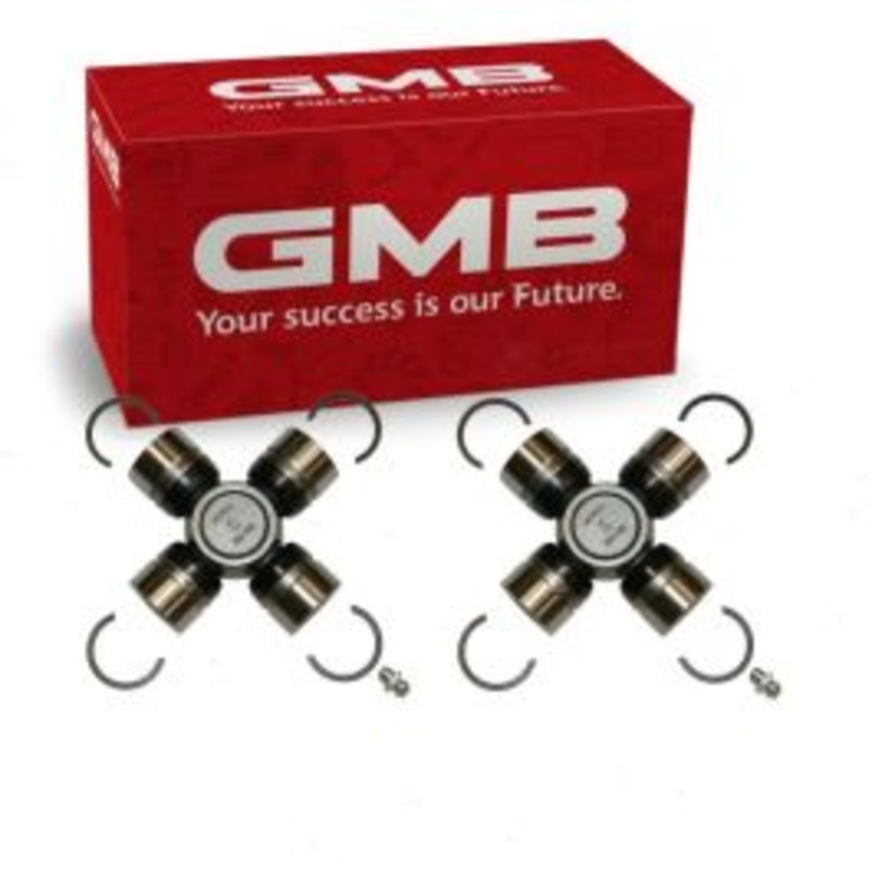 2 pc GMB Front Shaft All Universal Joints for 1961-1967 Dodge W100 Series