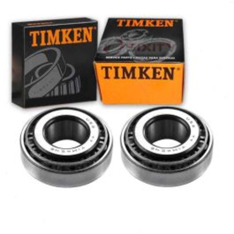 2 pc Timken Front Outer Wheel Bearing and Race Sets for 1961-1963 Ford Consul