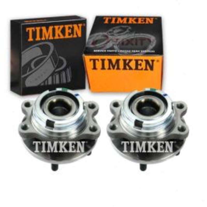 2 pc Timken Front Wheel Bearing Hub Assemblys for 2003-2007 Nissan Murano