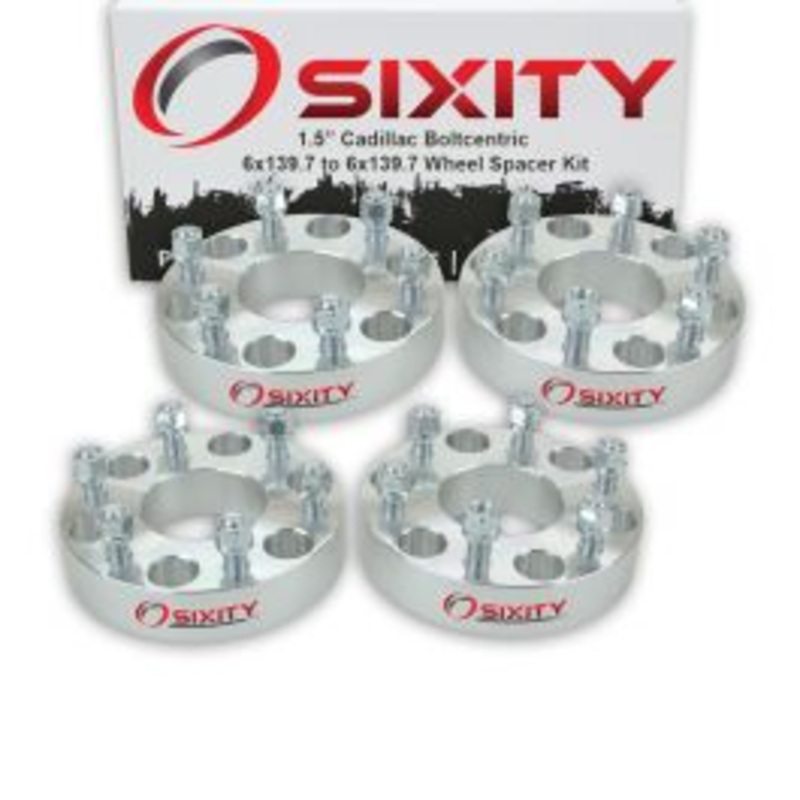 Sixity 4 pc 1.5" Thick Wheel Spacers - Cadillac Escalade - 6x139.7mm