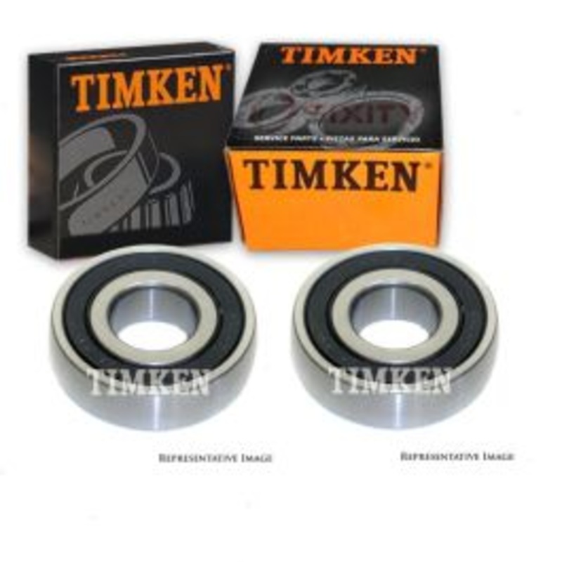 2 pc Timken Rear Rearward Transfer Case Output Shaft Bearings for 1988-1990 Chevrolet K3500