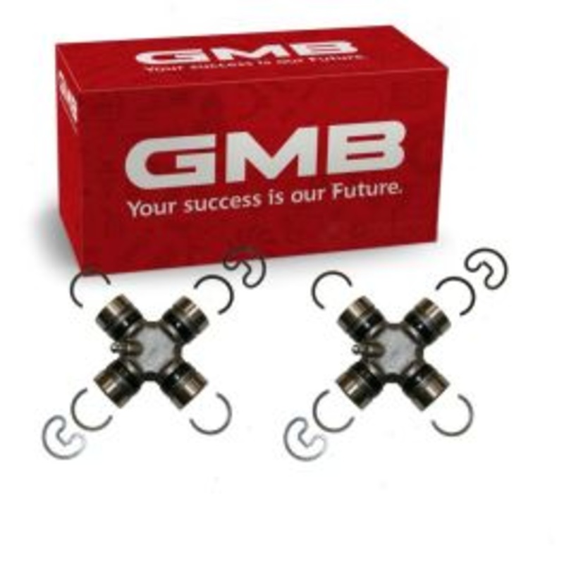 2 pc GMB Front Shaft All Universal Joints for 1983-1987 GMC S15 Jimmy