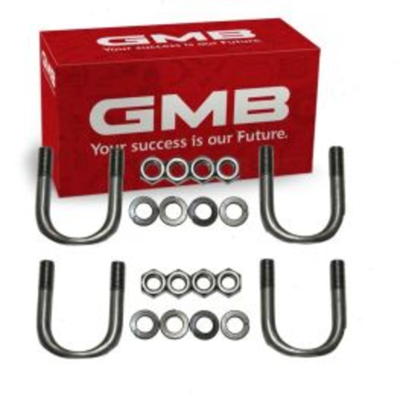 2 pc GMB Rear Shaft All Universal Joint U-Bolt Kit for 1966-1967 Plymouth Fury 7.0L 7.2L V8