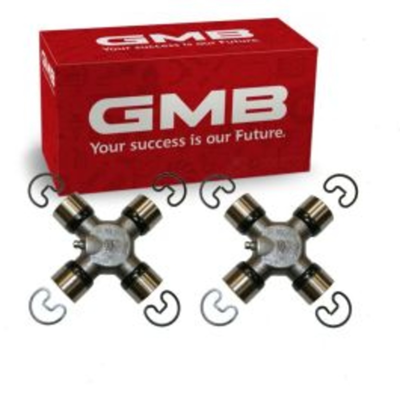 2 pc GMB Rear Shaft All Universal Joints for 1976-1978 GMC P25