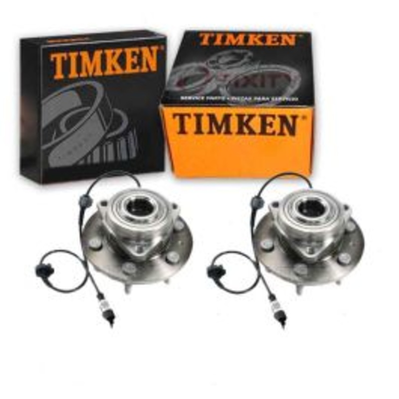 2 pc Timken Front Wheel Bearing Hub Assemblys for 2007-2013 GMC Sierra 1500