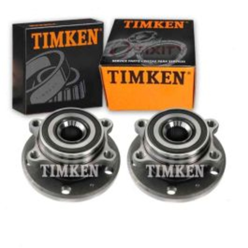 2 pc Timken Front Wheel Bearing Hub Assemblys for 2009-2017 Volkswagen Tiguan