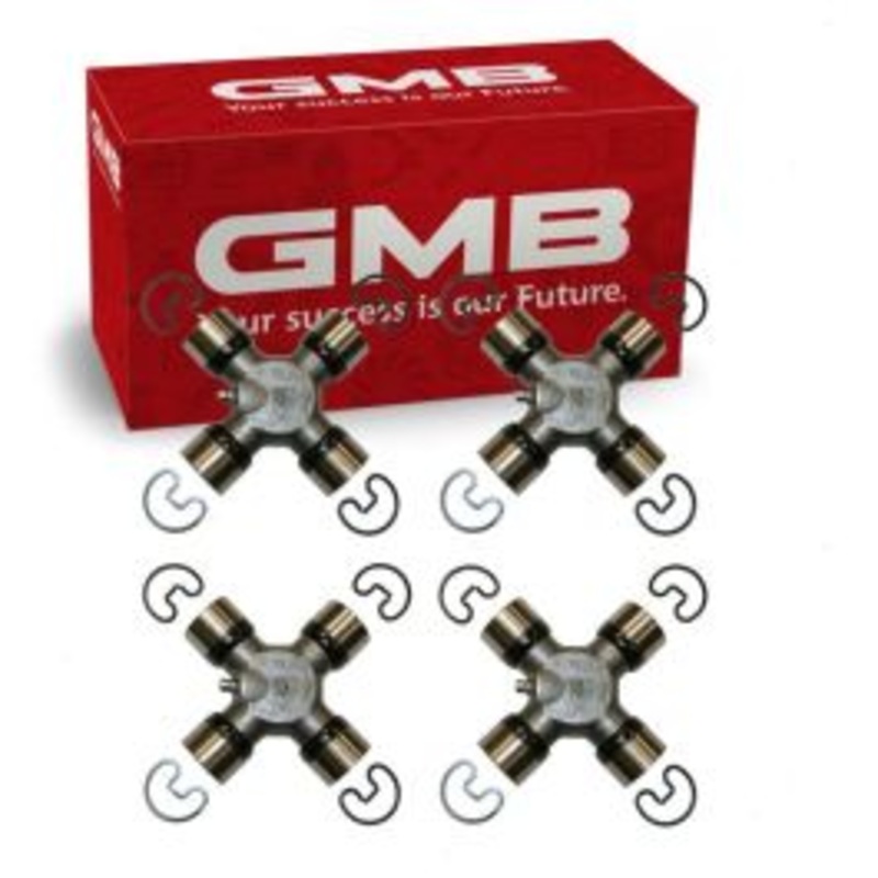 4 pc GMB Rear Half Shafts All Universal Joints for 1997-2002 Jaguar XK8