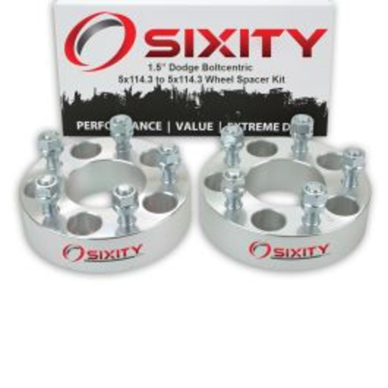 Sixity 2 pc 1.5" Thick Wheel Spacers - Dodge Coronet Monaco - 5x114.3mm