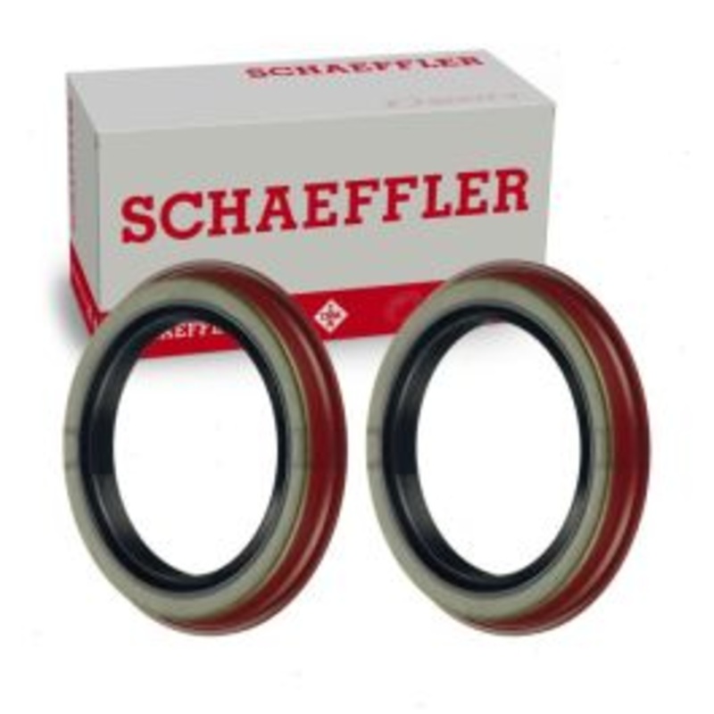 2 pc Schaeffler Front Wheel Seals for 1967 Mercury Brougham