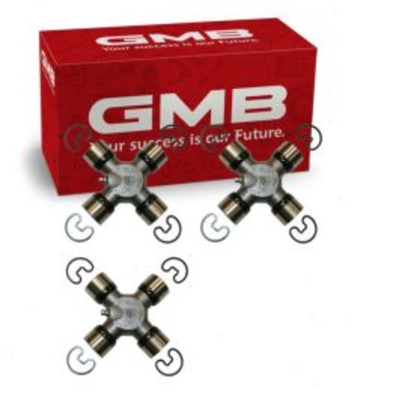 3 pc GMB Rear Shaft All Universal Joints for 1988-1990 Chevrolet C3500
