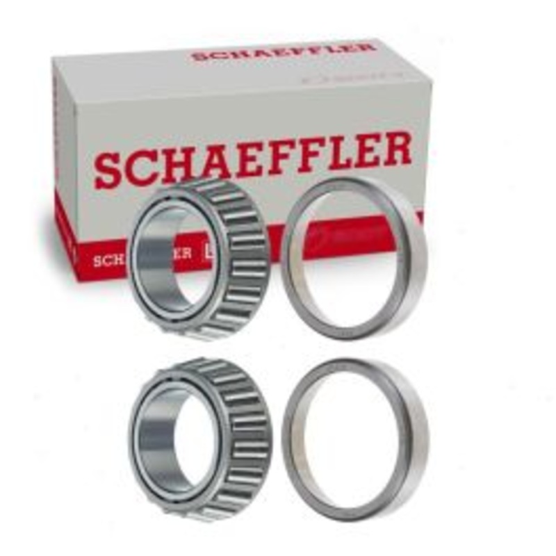 2 pc Schaeffler Rear Wheel Bearings for 1972-1976 American Motors Gremlin 5.0L V8