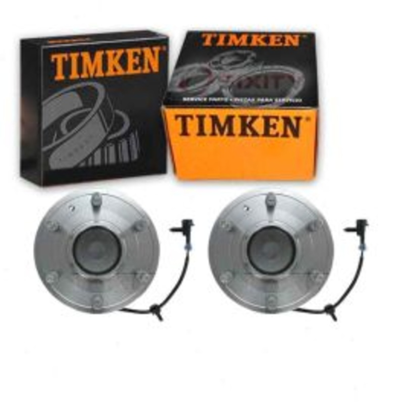 2 pc Timken Front Wheel Bearing Hub Assemblys for 2003-2005 Chevrolet Express 2500
