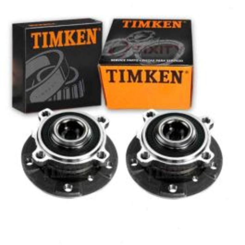 2 pc Timken Front Wheel Bearing Hub Assemblys for 2004-2007 BMW 530i