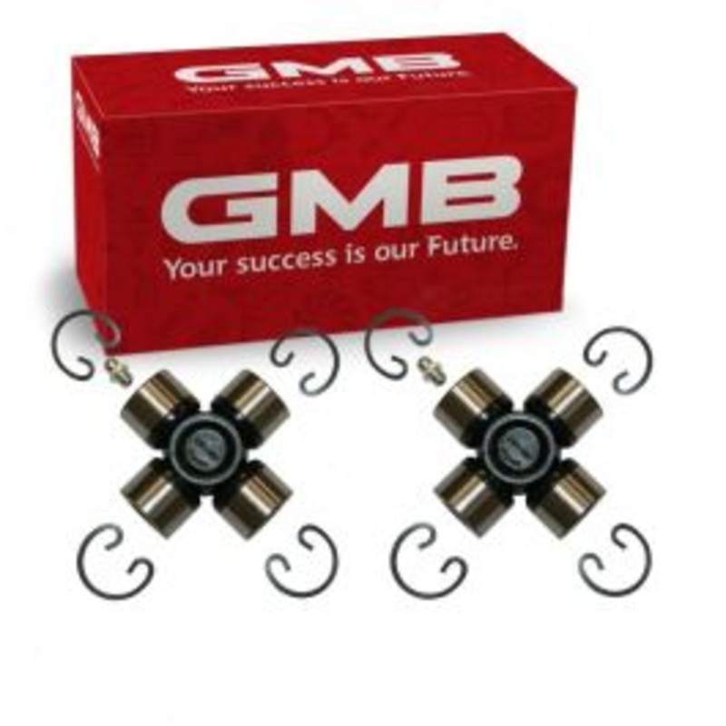 2 pc GMB Front Shaft All Universal Joints for 1989-1997 Geo Tracker