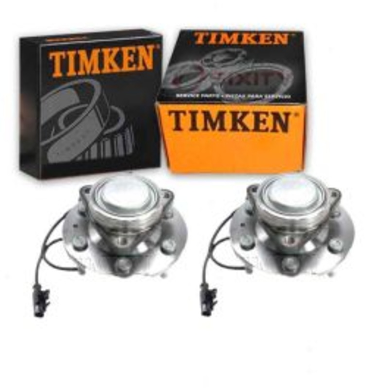 2 pc Timken Front Wheel Bearing Hub Assemblys for 2007-2014 Chevrolet Tahoe