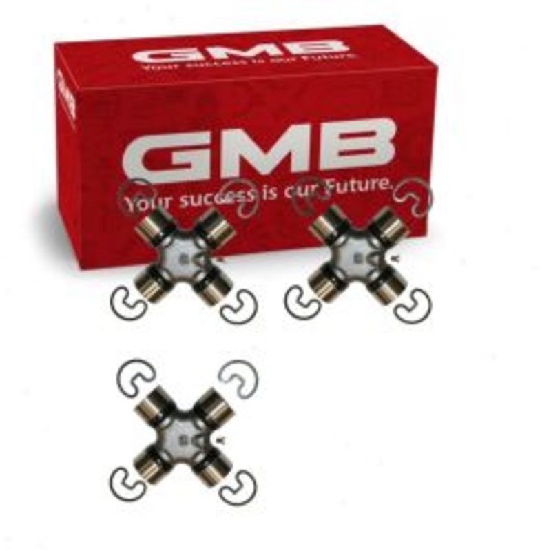 3 pc GMB Front Shaft All Universal Joints for 1974-1976 Dodge Ramcharger