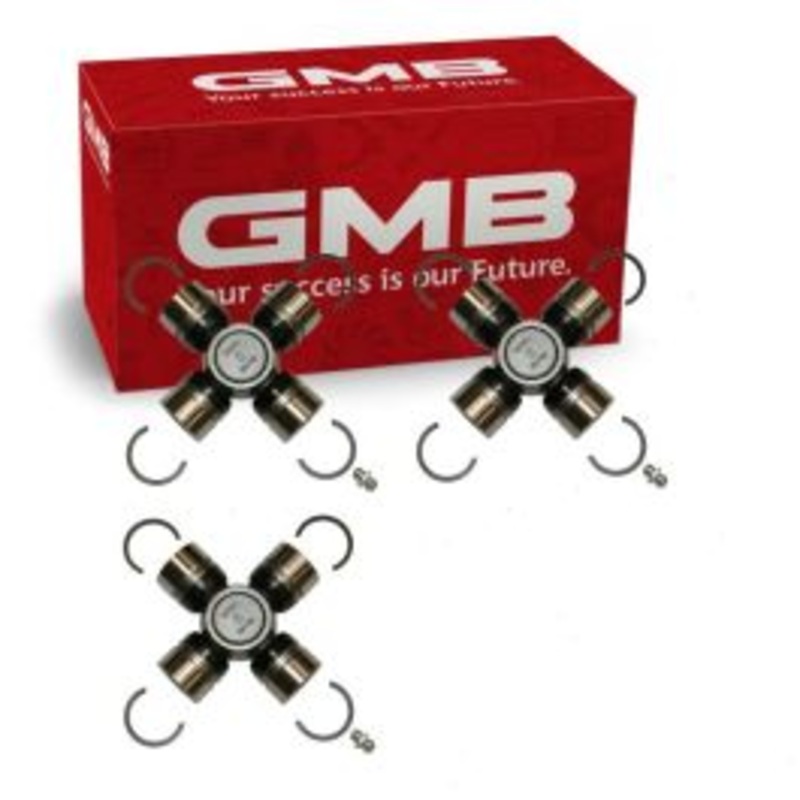 3 pc GMB Rear Shaft All Universal Joints for 1981-1991 Dodge W350