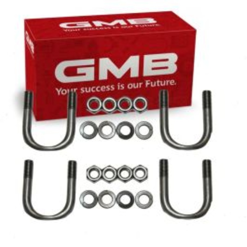 2 pc GMB Rear Shaft All Universal Joint U-Bolt Kit for 1956-1960 Lincoln Premier