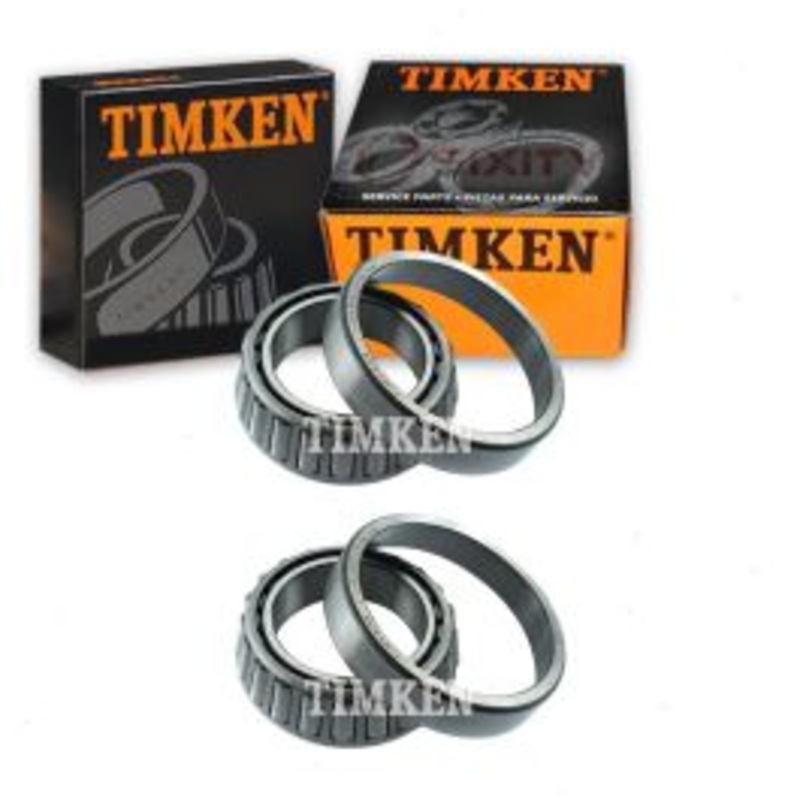 2 pc Timken Rear Inner Wheel Bearing and Race Sets for 1981-1993 Dodge D250