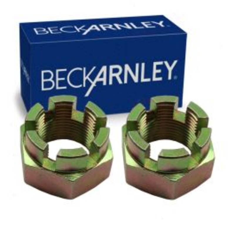 2 pc Beck/Arnley Front Axle Nuts for 1995-1997 Dodge Avenger