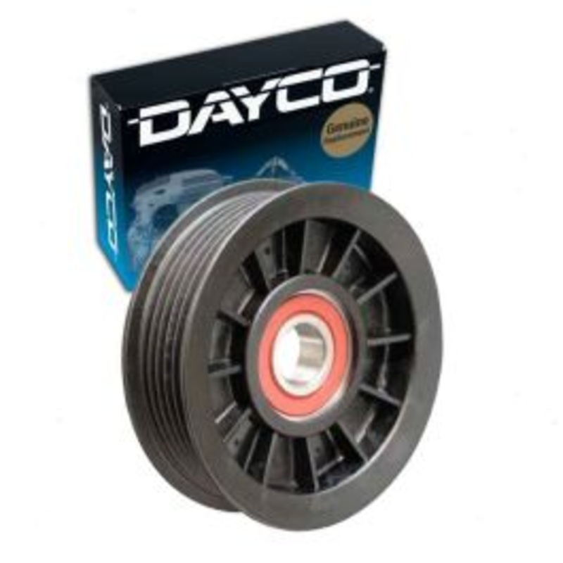 Dayco Grooved Pulley Drive Belt Idler Pulley for 2012 Land Rover LR4 5.0L V8