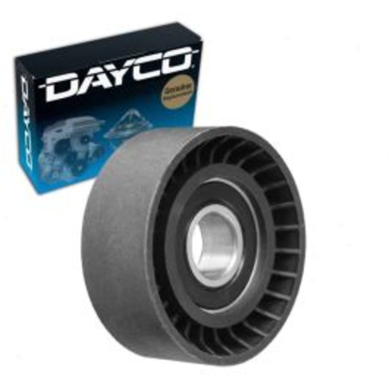 Dayco Smooth Pulley Drive Belt Idler Pulley for 2013 Mercedes-Benz ML63 AMG 5.5L V8
