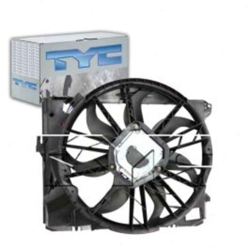 TYC Dual Radiator & Condenser Fan Assembly for 2006-2007 BMW 330i