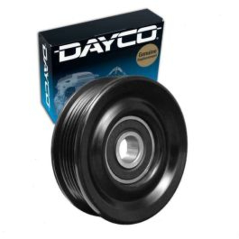 Dayco AC Bypass Drive Belt Idler Pulley for 2009 Dodge Ram 3500 5.7L V8