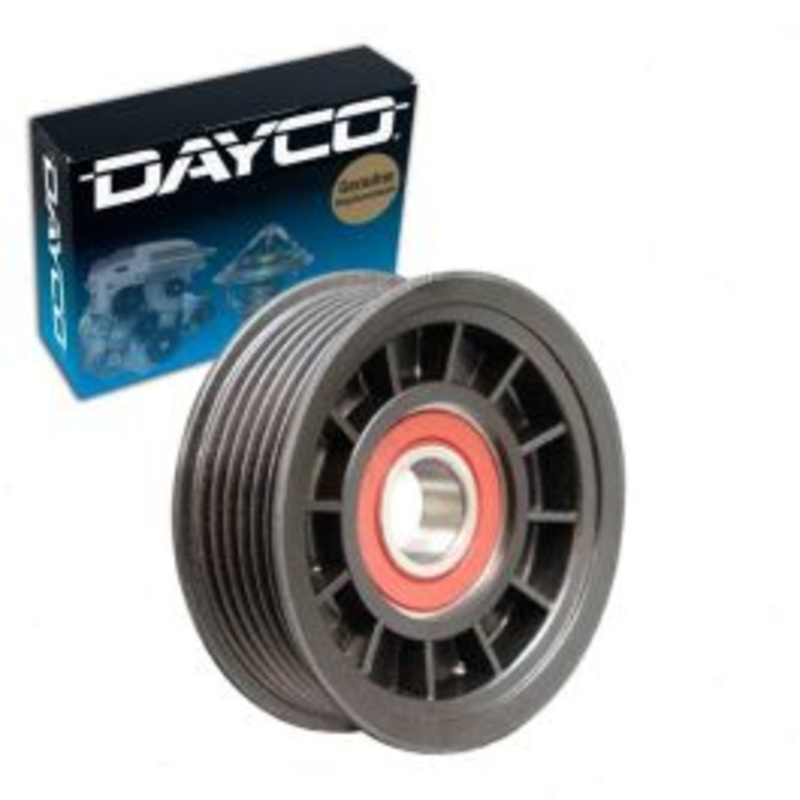 Dayco Drive Belt Idler Pulley for 1987-1990 Pontiac Tempest 2.8L 3.1L V6