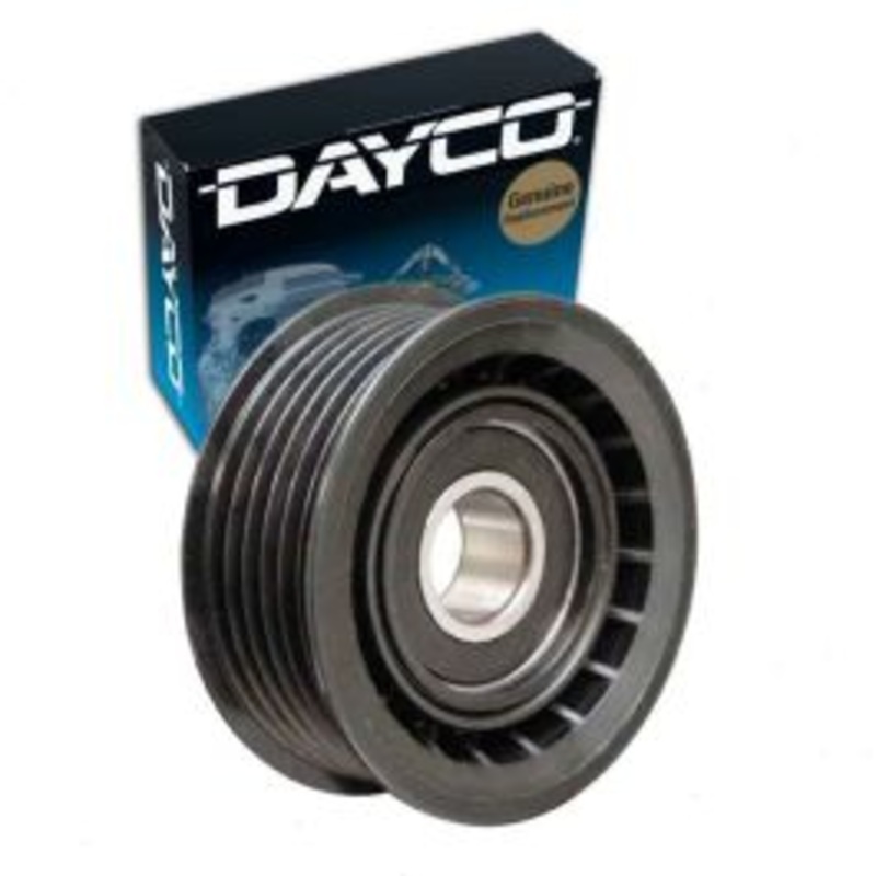 Dayco Grooved Pulley Drive Belt Idler Pulley for 2006 Mercedes-Benz C350 3.5L V6