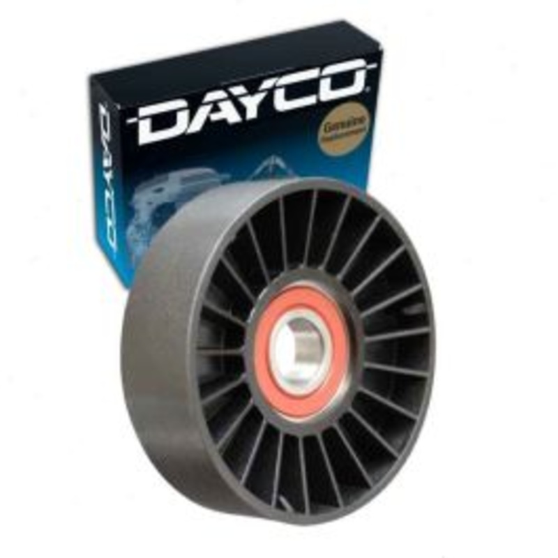 Dayco Drive Belt Idler Pulley for 1991 GMC G3500 7.4L V8