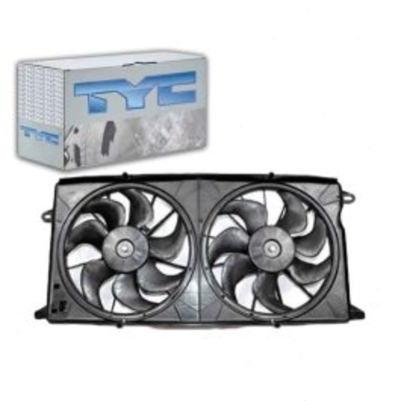 TYC 620320 Dual Radiator & Condenser Fan Assembly