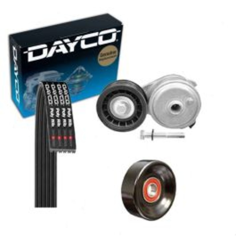 Dayco Main Drive Serpentine Belt Drive Component Kit for 1996-1999 Chevrolet C2500 Suburban 5.7L V8