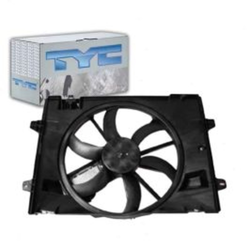 TYC Dual Radiator & Condenser Fan Assembly for 2006-2011 Mercury Grand Marquis