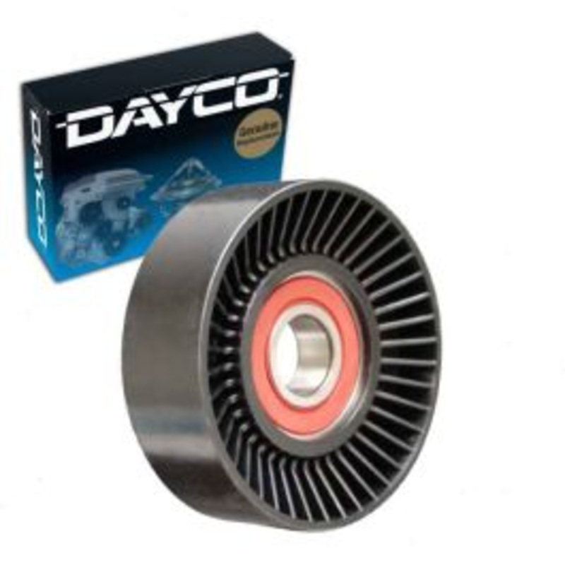 Dayco Smooth Pulley Drive Belt Idler Pulley for 1993-1994 Ford F-350 7.3L V8