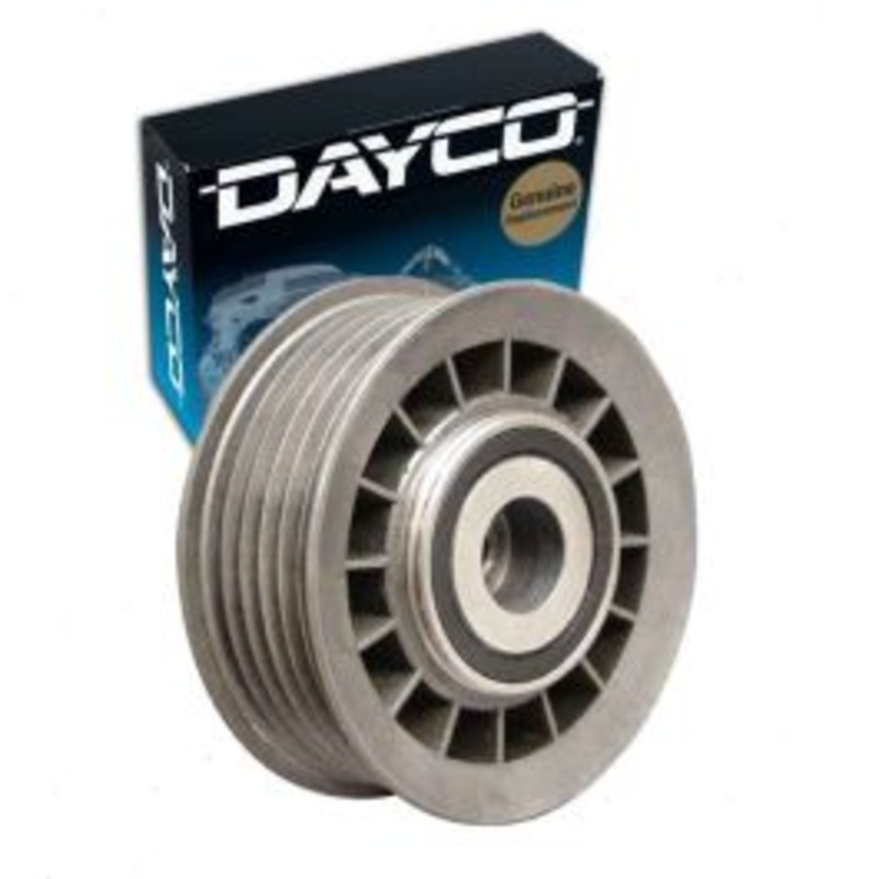 Dayco Drive Belt Idler Pulley for 1990-1991 Mercedes-Benz 300SEL