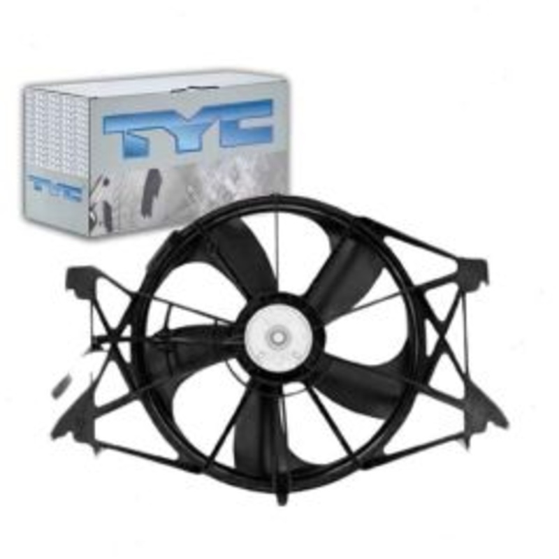 TYC 622360 Dual Radiator & Condenser Fan Assembly